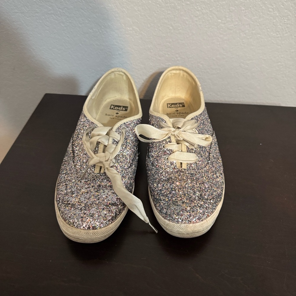 Keds womens Sparkly Multicolor Sneakers
